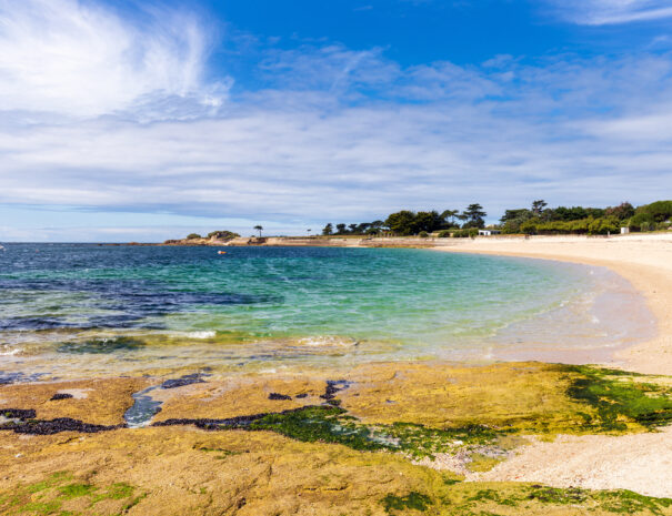 Beach at Brittany, France