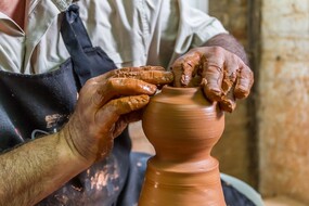 Taller de barro y Raquira